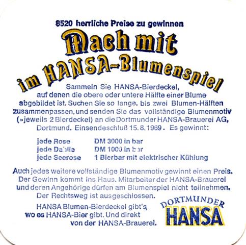 dortmund do-nw hansa quad 2a (185-8520 herrliche 1969-schwarz) 